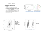 Rotation Curves: