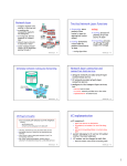 Virtual circuits VC implementation