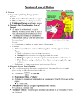 Force and Newton`s Laws