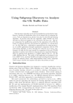 Using Subgroup Discovery to Analyze the UK Traffic Data