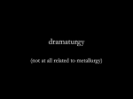 dramaturgy