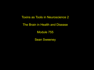 Saxitoxins and Phospholipase A2 toxins