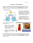 Introduction to Electrochemistry