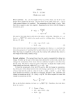 Solution Week 73 (2/2/04) Chain on a scale First solution: Let y be