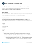 Cell Analogies Challenge Brief