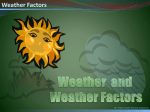 Weather Factors