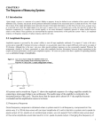 The Response of Measuring Systems