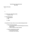 Muscle Movements, Types and Names Notes Pages 196