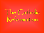 The Catholic Reformation