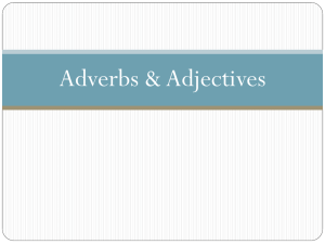 Adverbs - english1phs