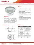 FIXED TEMPERATURE HEAT DETECTOR 70°C WATER