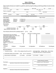 STATE OF ILLINOIS Eye Examination Report