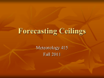 Forecasting Ceilings