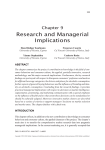 Research and Managerial Implications