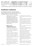 Erythema nodosum - Great Ormond Street Hospital