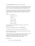 1. What is propositional logic? With respect to AI, what is it good for