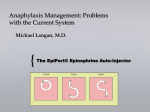 Anaphylaxis Management