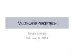 Multi-Layer Perceptron