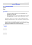 Unit 4.1 The Role of Marketing The Role of Marketing