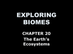 EXPLORING BIOMES