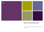 What is Economics?