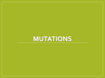 Mutations