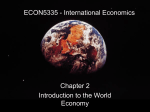 ECON5335 - International Economics