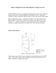 Binary-Weighted Current Mode Digital-to