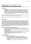 Defibrillation and Cardioversion