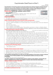 Drug Information Sheet("Kusuri-no-Shiori") External Revised: 05