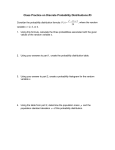 Class Practice on Discrete Probability Distributions #3