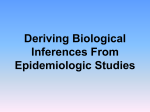 Deriving Biological Inferences From Studies