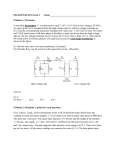 EEL4205 Fall 2013 Exam 2 Name: Problem 1. (50 points) A non