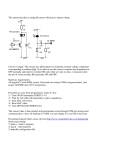 This article describes a analog IR sensor which gives output voltage