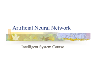 Artificial Neural Network