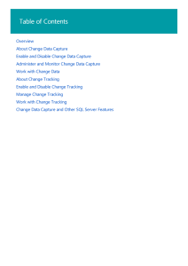 Track Data Changes (SQL Server) | Microsoft Docs