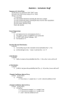 Stats 156 * Calculator Stuff