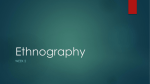 Ethnography