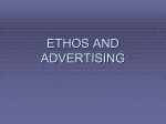 ETHOS AND ADVERTISING