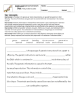 Key Concepts - O. Henry Science