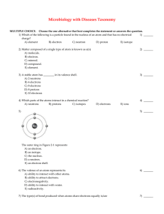 Microbiology with Diseases Taxonomy