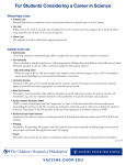 Different Types of Labs for Students Considering a Career in