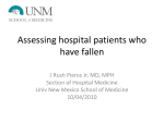 Avoiding Hospital Falls