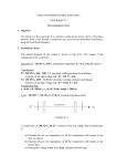 EENG 457 POWER SYSTEM ANALYSIS I EXPERIMENT 3 TRANS