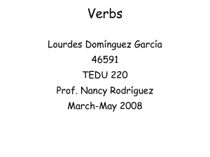 Verbs