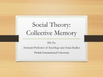 Social Theory: Collective Memory