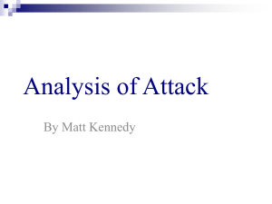 Analysis of Attack - FSU Computer Science