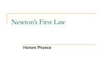 Newton`s Laws