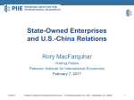 Presentation: State-Owned Enterprises and U.S.