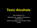 Toxic Alcohols